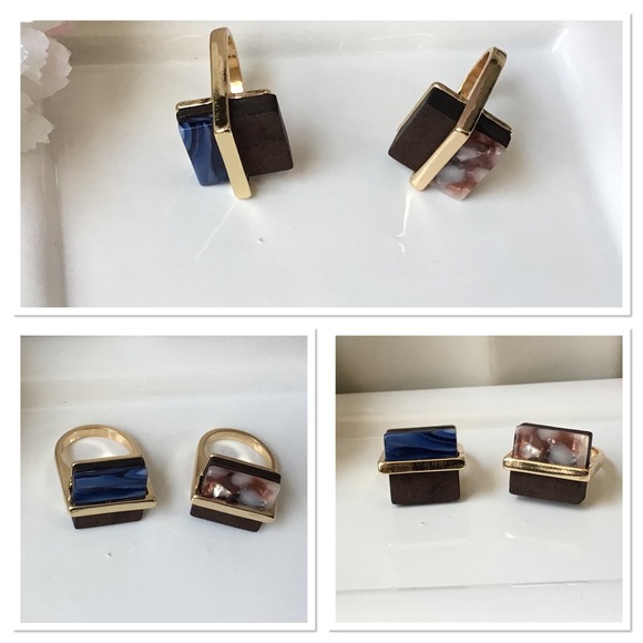 Multicolored Stone Statement Rings - Picture 10 of 12